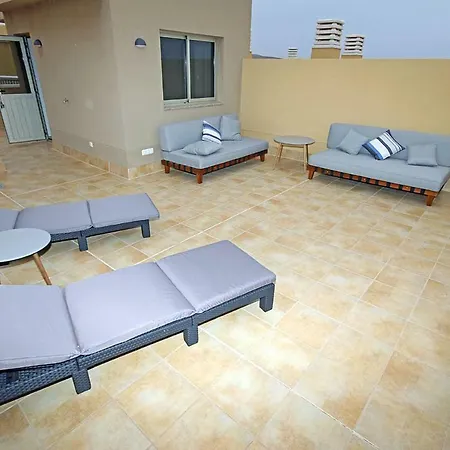 La Perla - Penthouse Living, Private Roof Terrace, Pool, Parking, Wifi El Médano