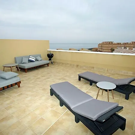 La Perla - Penthouse Living, Private Roof Terrace, Pool, Parking, Wifi El Médano